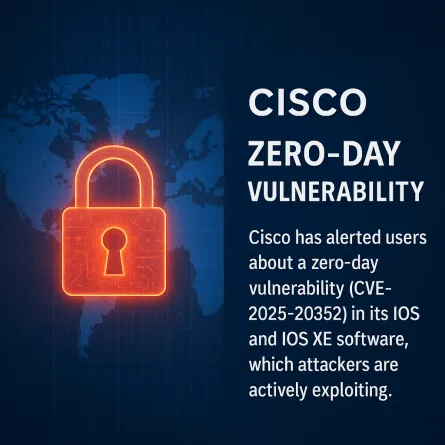 Cisco Warns of Zero‑Day Vulnerability Actively Exploited in iOS Software