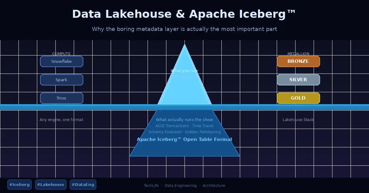The Data Lakehouse Explained: Why Apache Iceberg Is Quietly Running the Show
