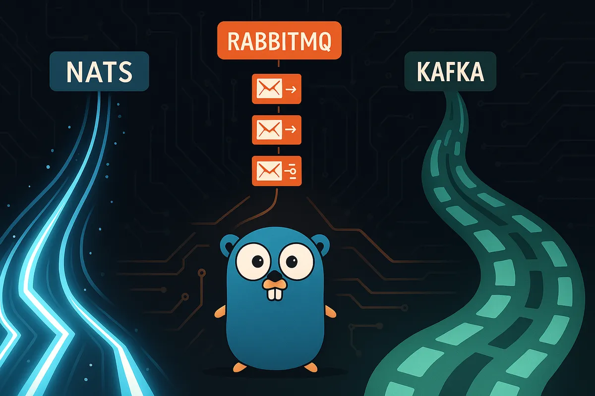 NATS vs RabbitMQ vs Kafka: Choosing the Right Message Broker for Go