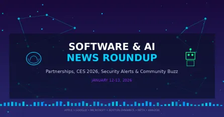 The Week AI Went Into Overdrive: Software and AI News Roundup (January 12-13, 2026)