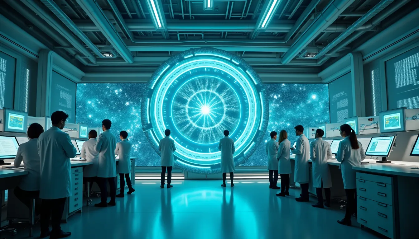 A DNA double helix illustration