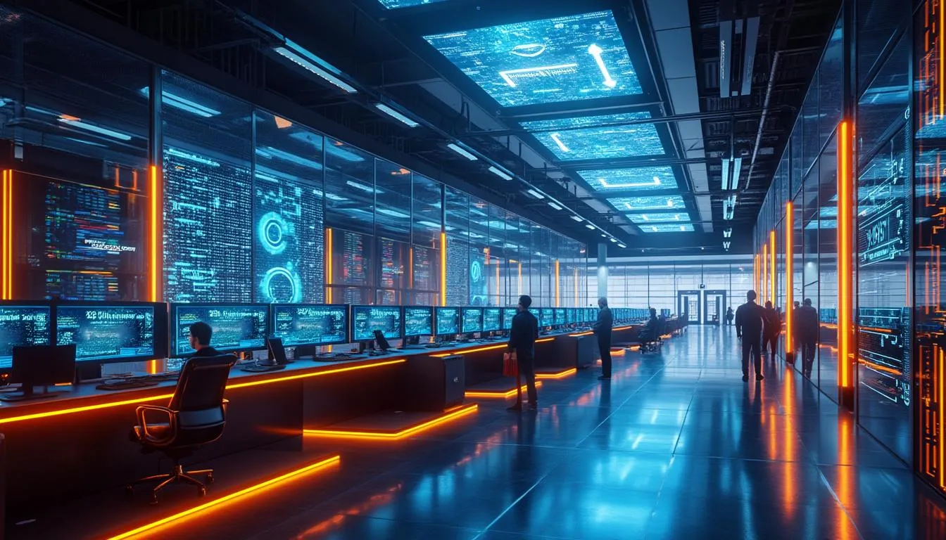 AWS and OpenAI logos on a bright gradient background