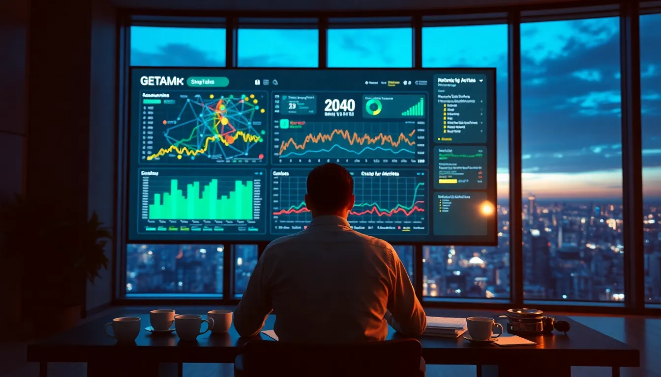 Grafana dashboard with cross-store correlations