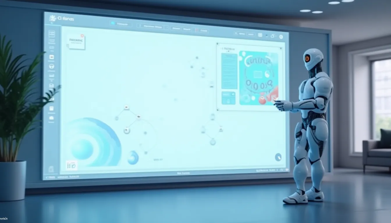 Gemini's Canvas presentation feature