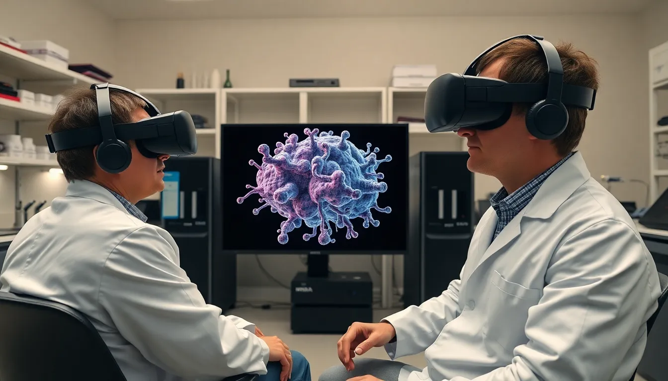 Researchers using VR headsets to explore hippocampal protein markers