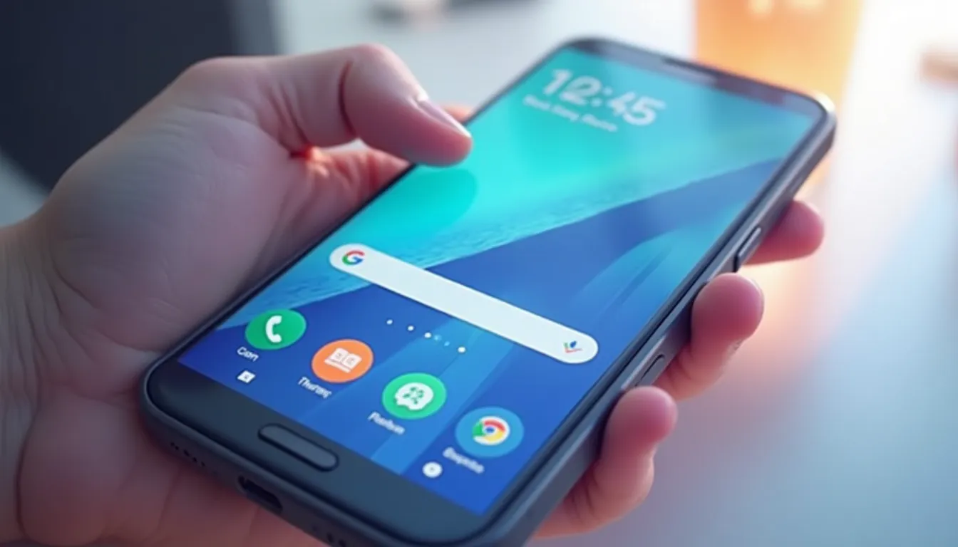 Samsung One UI logo on various devices