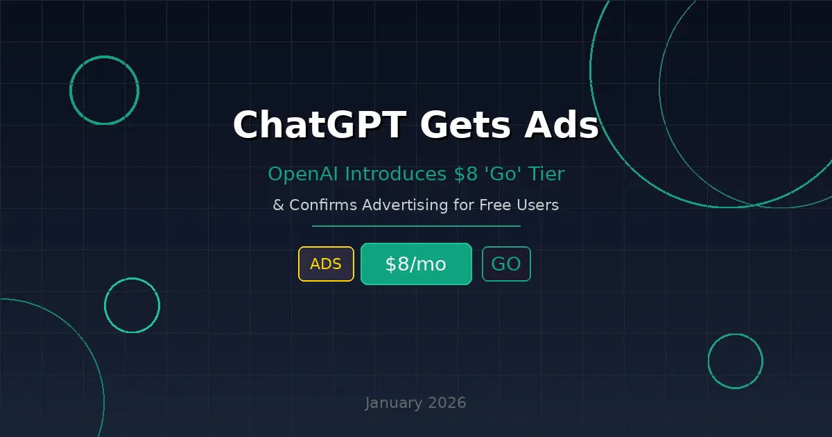 OpenAI ChatGPT Go and Advertising Announcement