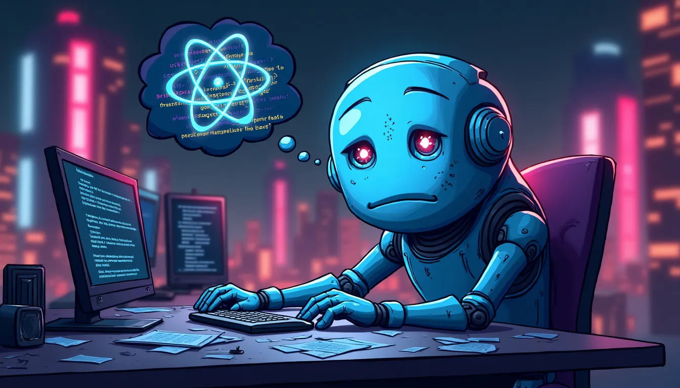 React code on a screen