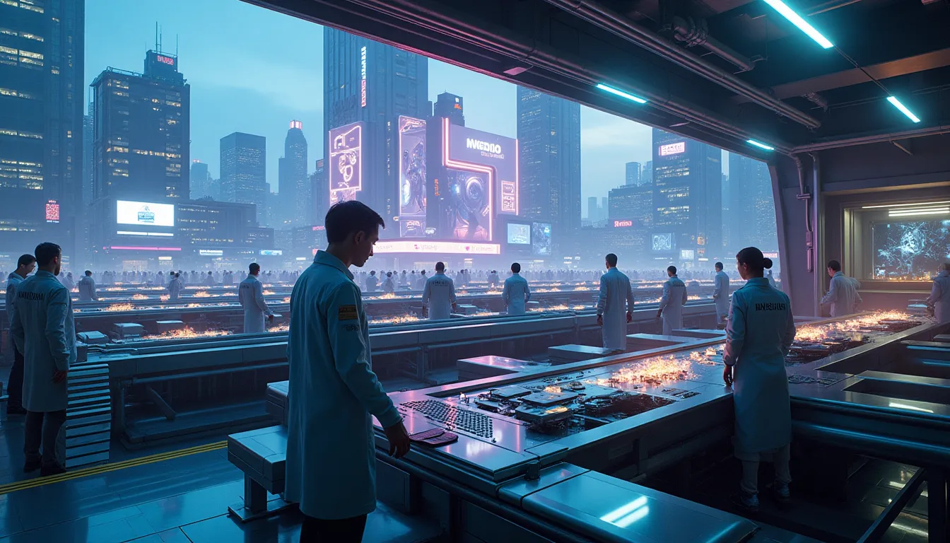 Samsung Electronics and NVIDIA collaborate on AI Megafactory