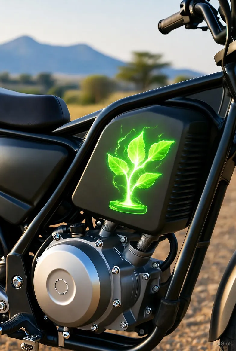 Spiro electric motorbikes on the road in Africa