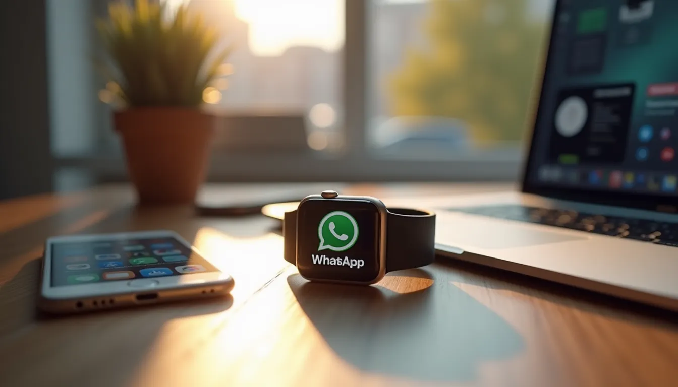 WhatsApp Apple Watch companion app screenshot