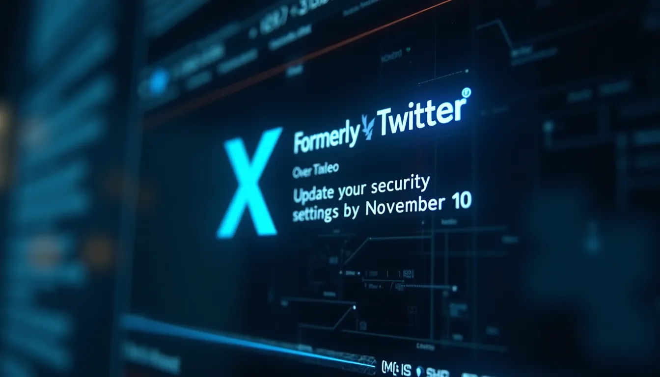 X domain change notification